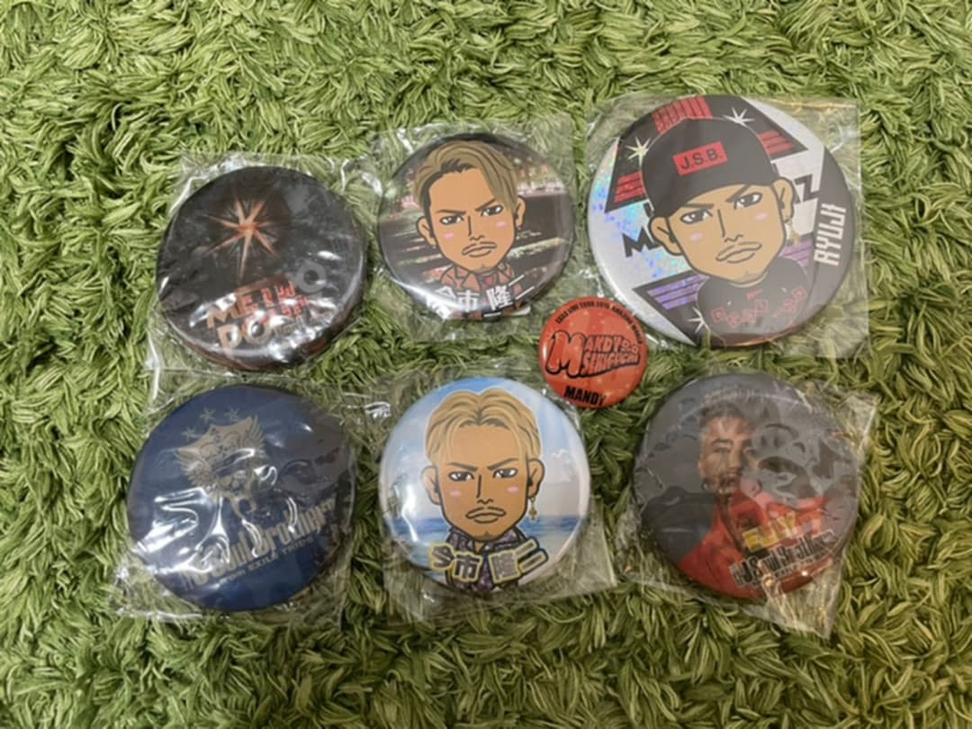 三代目 j soul brothers 缶バッジ 7個セット