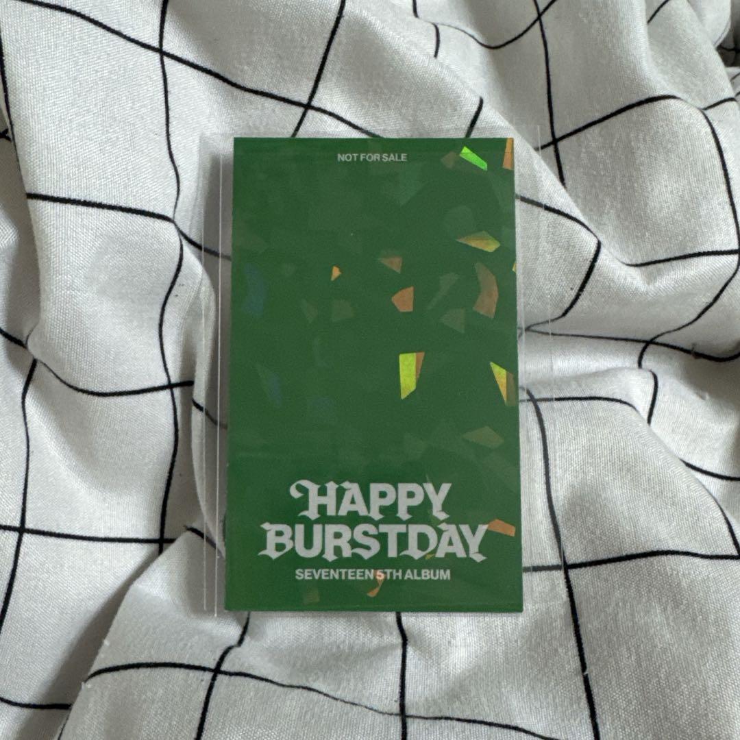 セブチHAPPY BURSTDAY ユニバ ラキドロ ヒポチセット4枚 セブチHAPPY BURSTDAY ユニバ ラキドロ ヒポチセット4枚