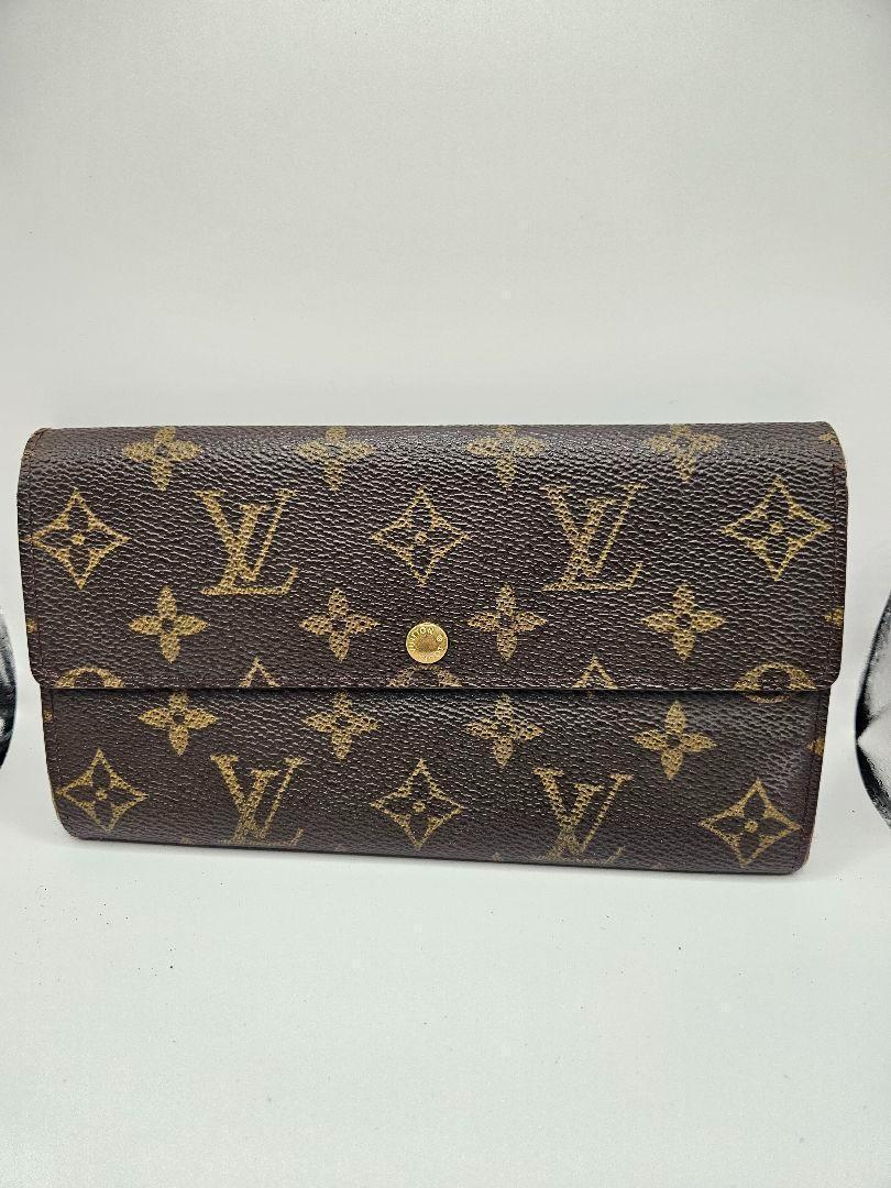 LOUIS VUITTON モノグラム ポルトフォイユ・サラ M61734