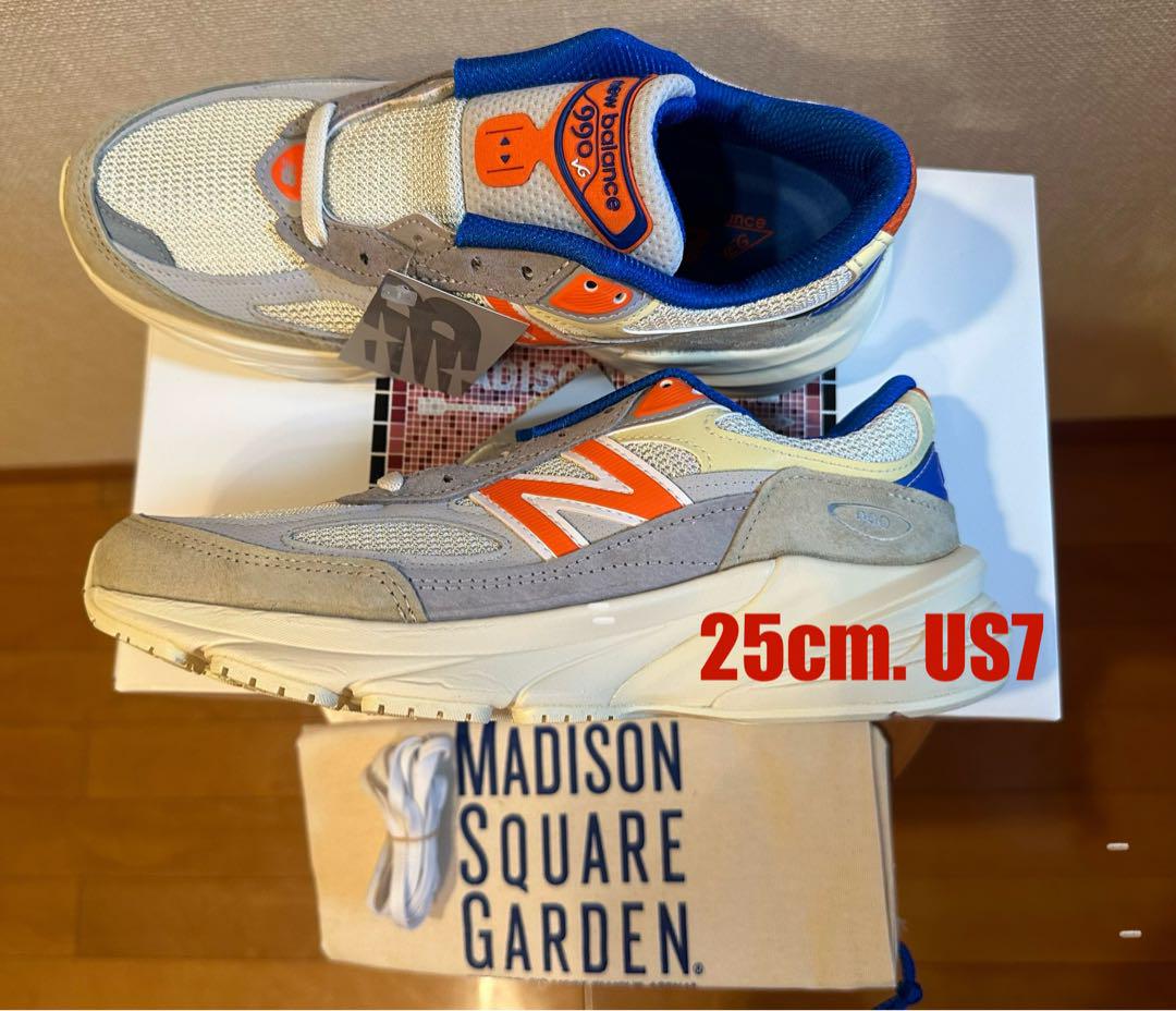 KITH × NewBalance 990V6 Ronnie Fieg MSG
