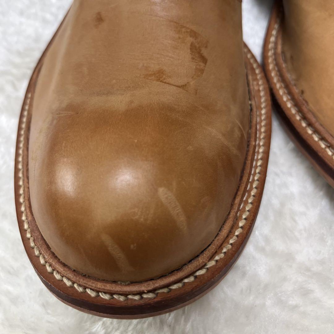 Indian バックル付きレザーエンジニアブーツ