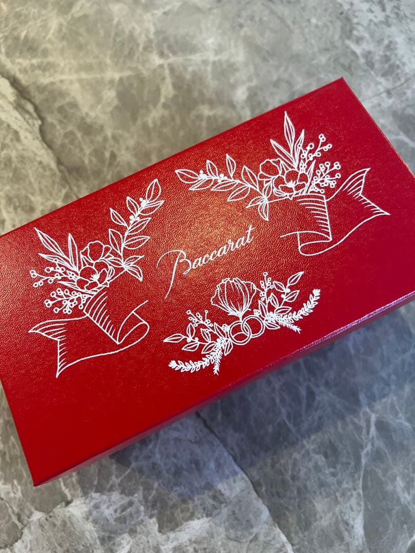 【Baccarat/新品・未使用・美品】グラスペア