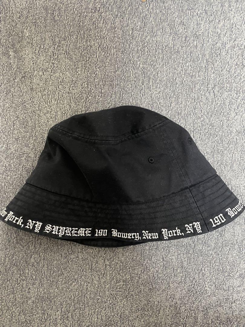 SUPREME Embroidered Brim Crusher ハット