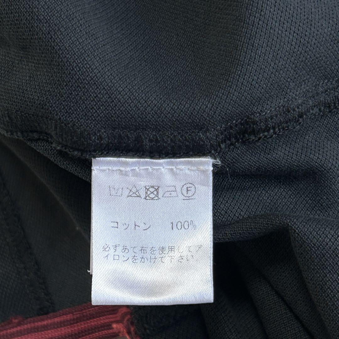 希少 レア 美品 イザイア イタリア製 K コーラル 鹿の子 ポロシャツ M 黒
