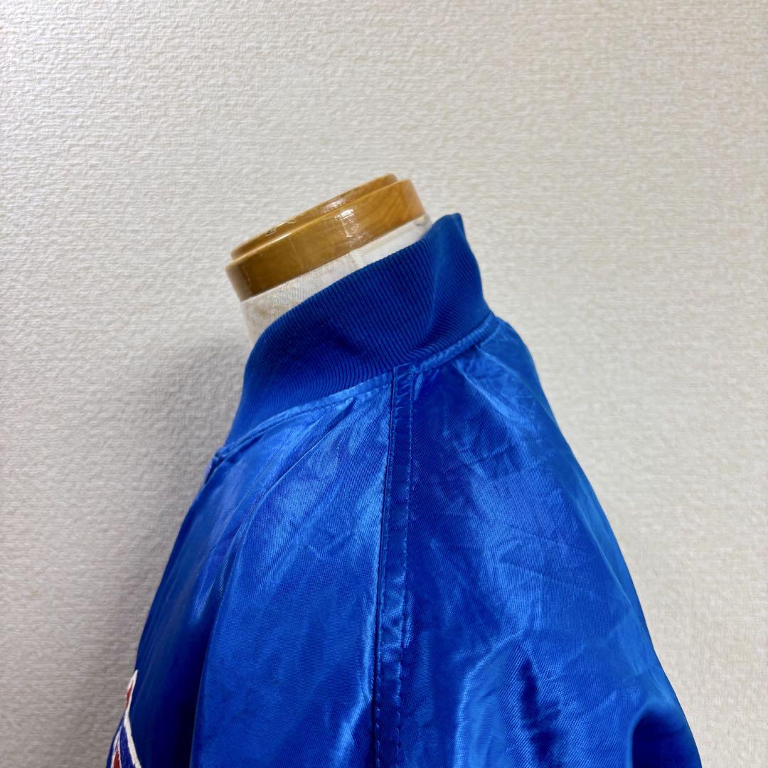 USA製 90s STARTER スターター ナイロンスタジャン XL ブルー