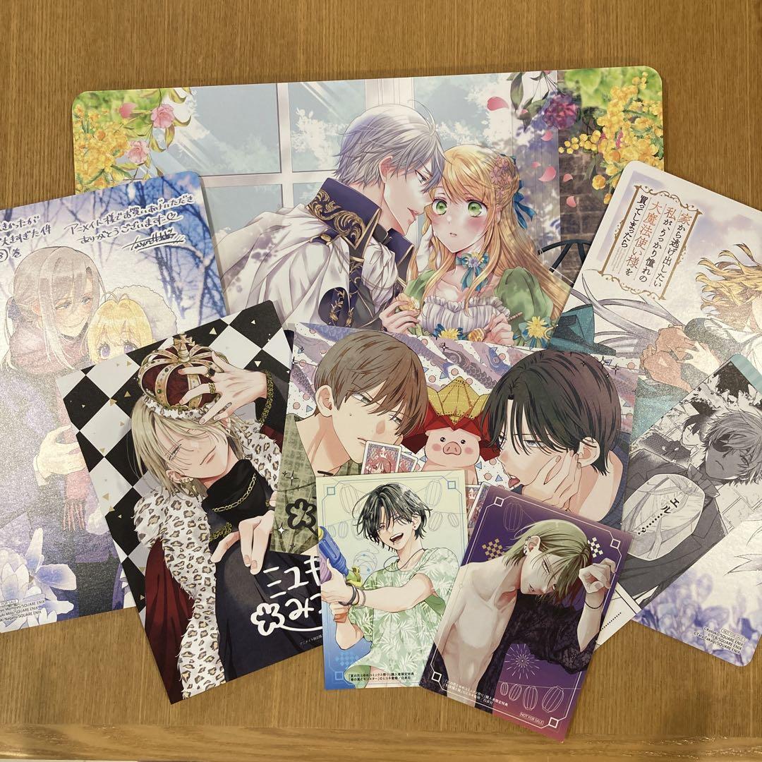 コミック購入 アニメイト特典 ビジュアルボード コミック購入特典 ビジュアルボード、カード アニメイト - メルカリ