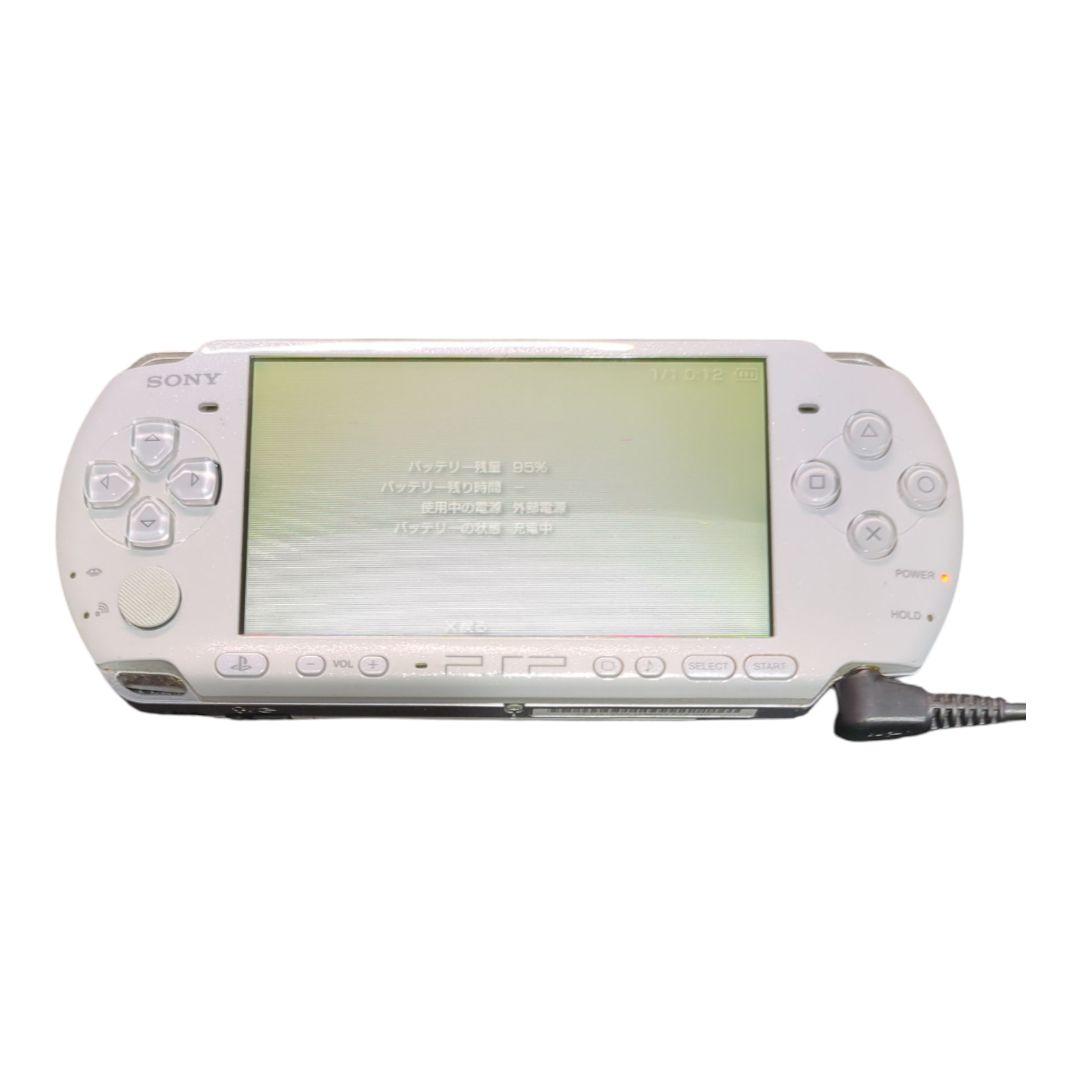 【動作確認済】PSP-3000 本体 [ホワイト] 動作確認済] PSP-3000 パールホワイト i8600 - メルカリ