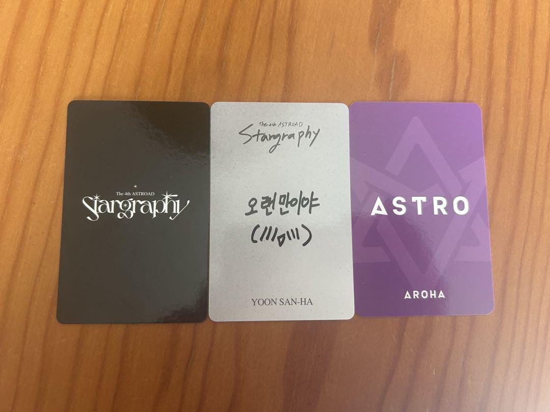 ASTRO アストロ stargraphy トレカ ウヌ ソウル 入場特典 - メルカリ