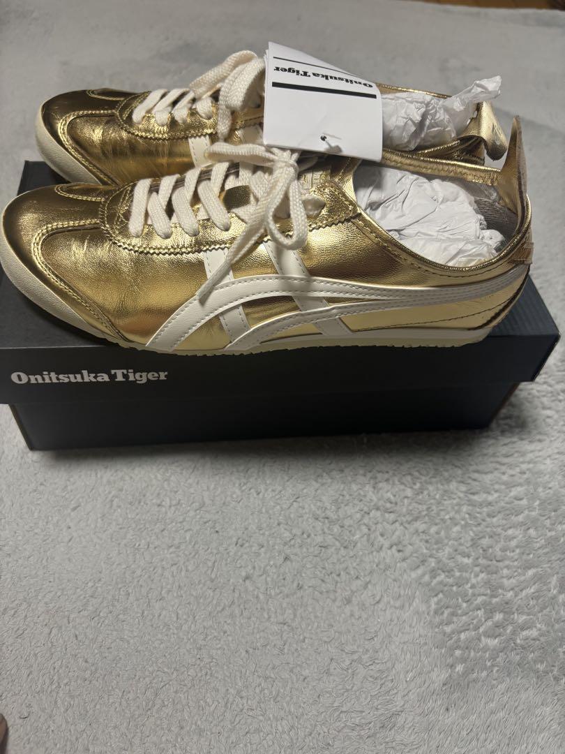 Onitsuka Tiger ゴールド スニーカーメキシコ