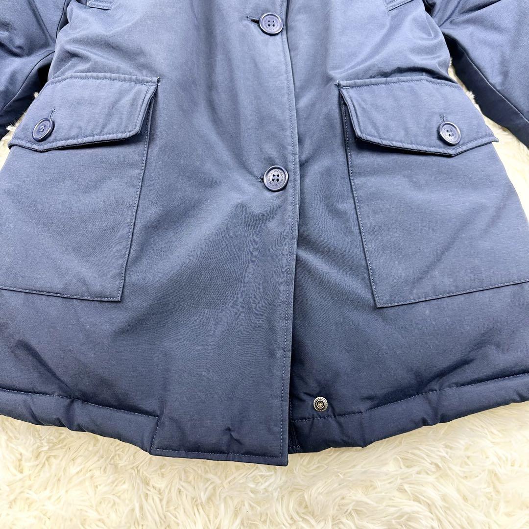 WOOLRICH アークティックパーカー ダウンジャケット ネイビー XSサイズ 画像8