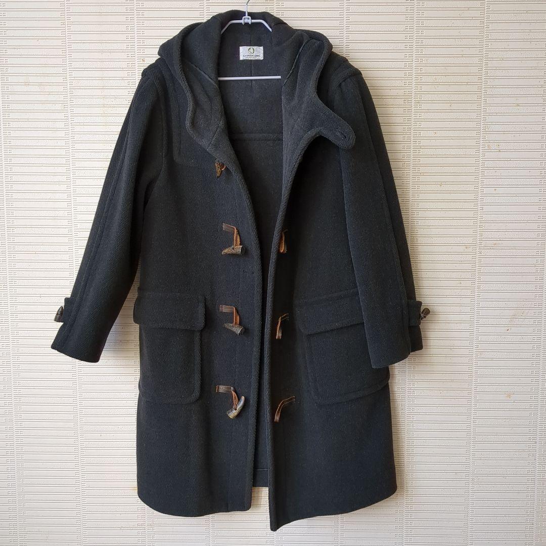 エーボンハウス ダッフルコート グレー L相当