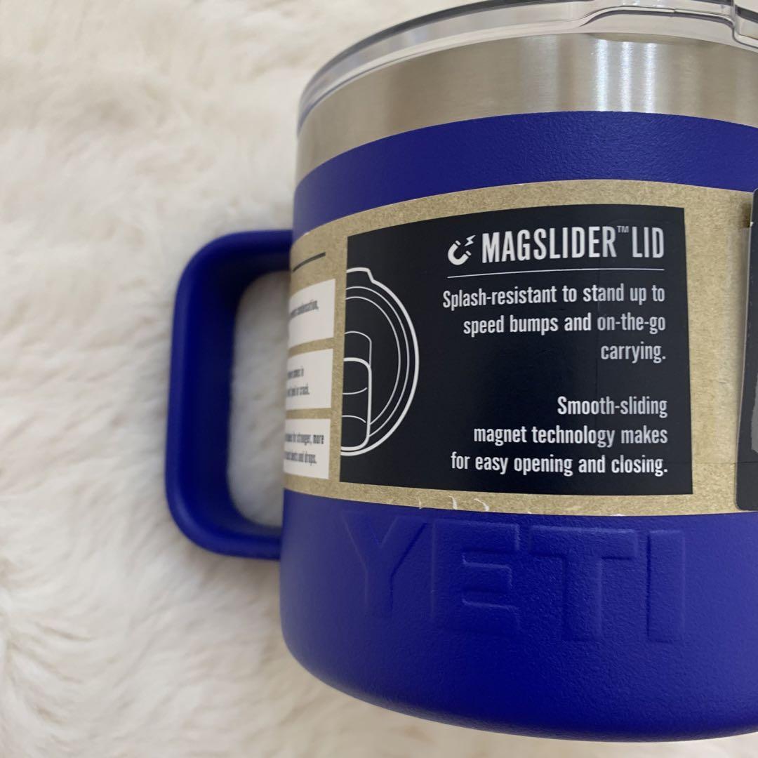 新品　YETI RAMBLER 14oz MUG 青紫系