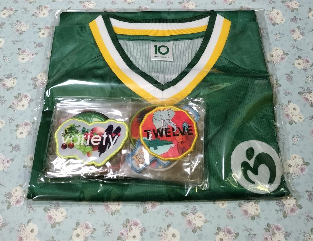 Mrs. GREEN APPLE ゲームTシャツ ワッペンセット