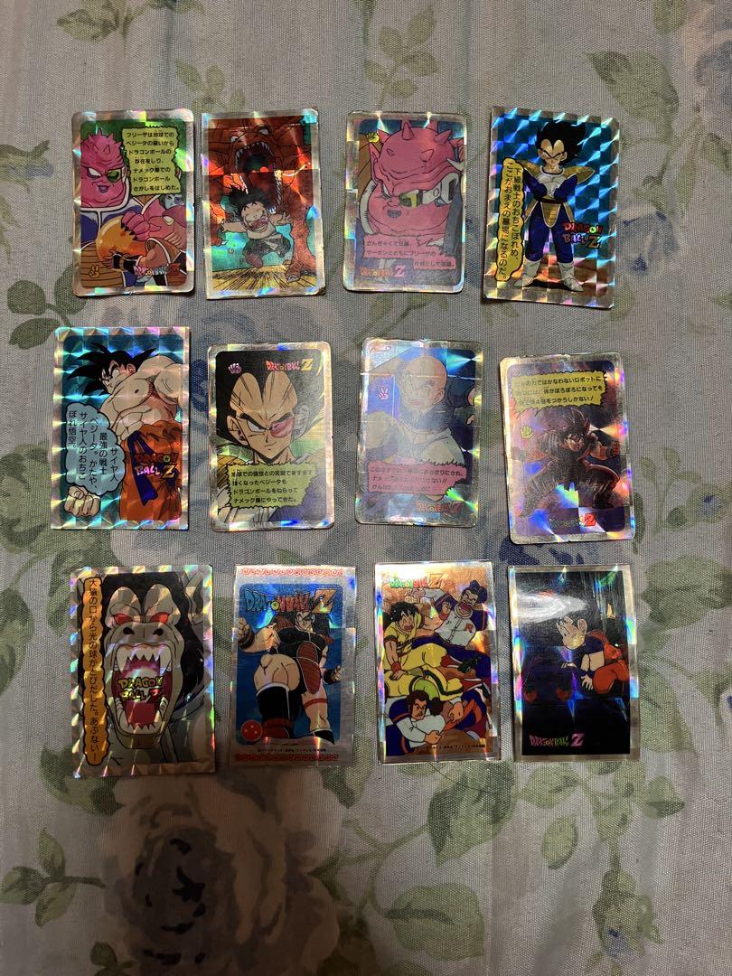 ドラゴンボールZ トレーディングカード 12枚セット　昭和レトロ　キラのみ