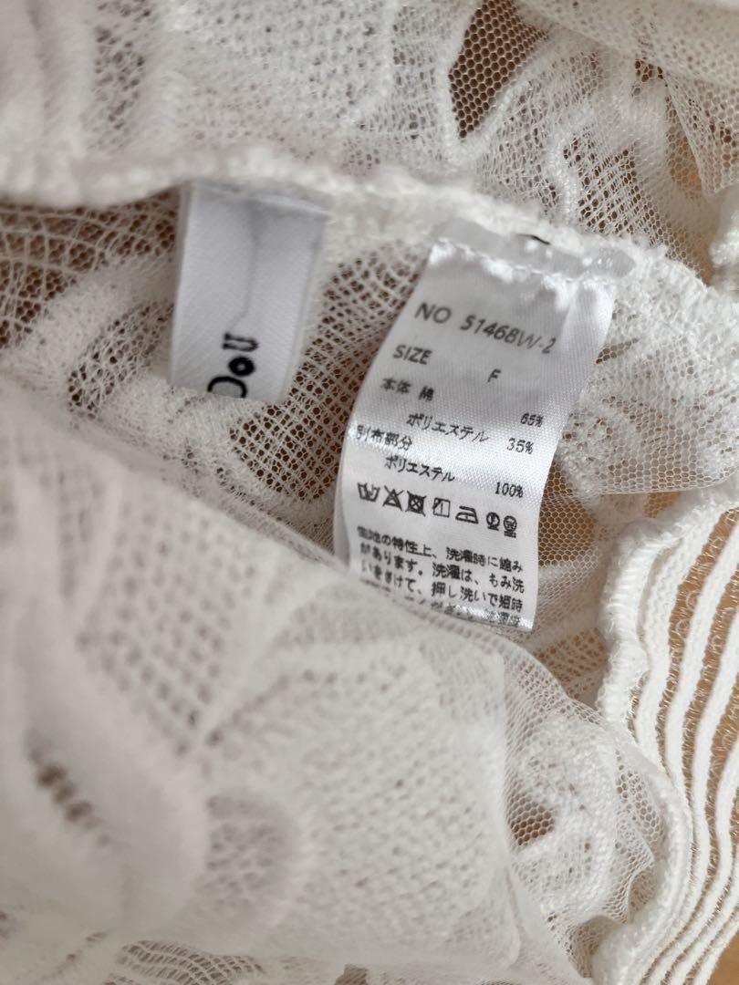 【極美品】Dou Dou フラワーレース ブルゾン