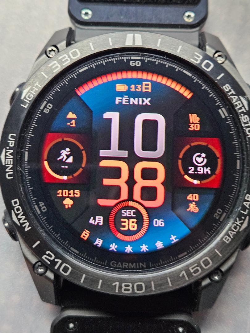 GARMIN fenix 8 Sapphire AMOLED 51mm