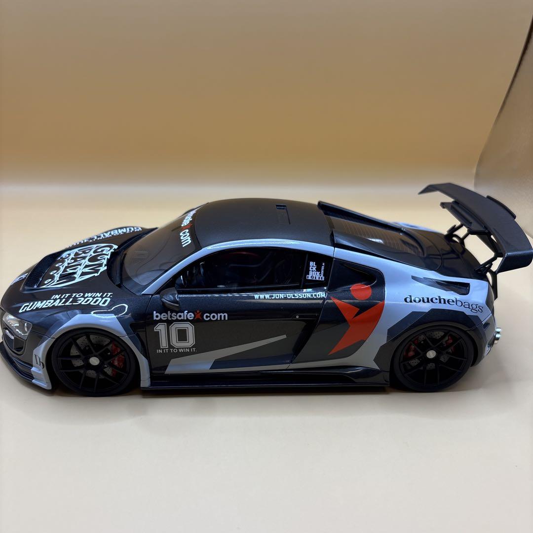 京商　GT SPIRIT アウディ　R8 カモフラージュ　ガンボール　1/18