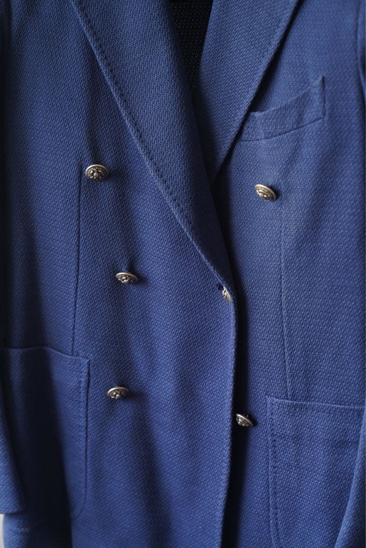 タリアトーレ Brilla別注ダブルブレスト ジャケット　44 アンコン　薄手