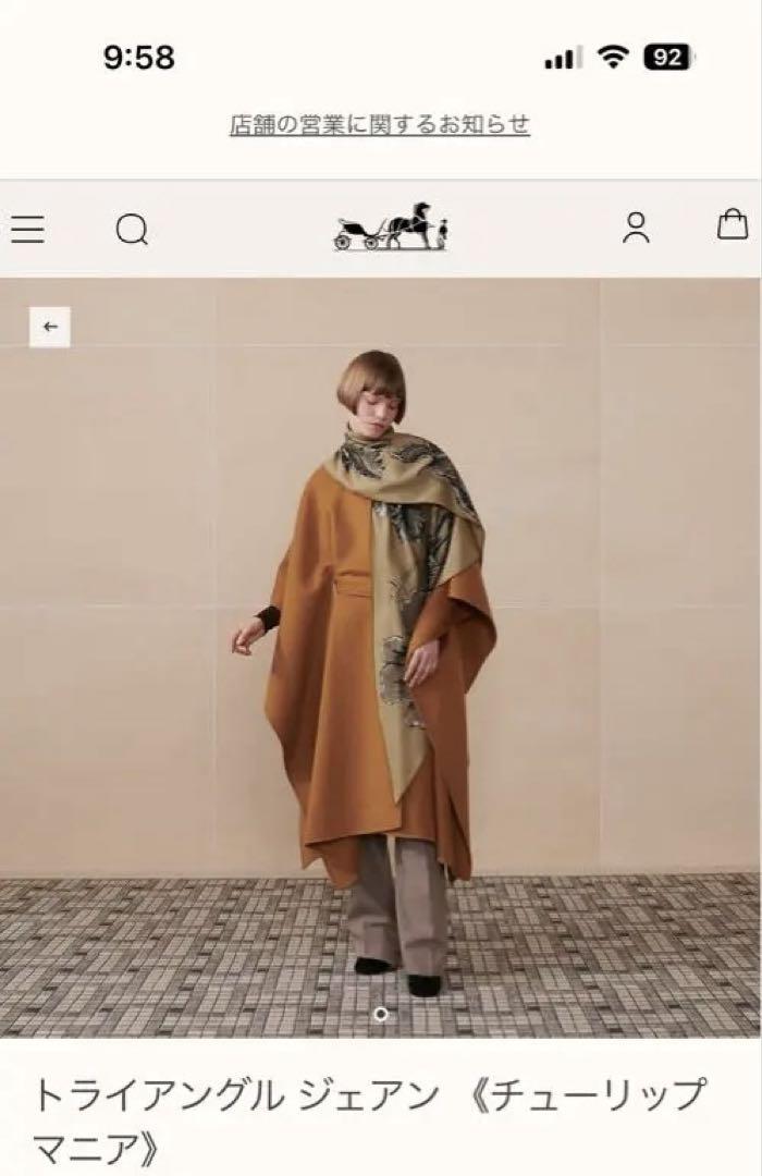 HERMES チューリップマニア　トライアングル