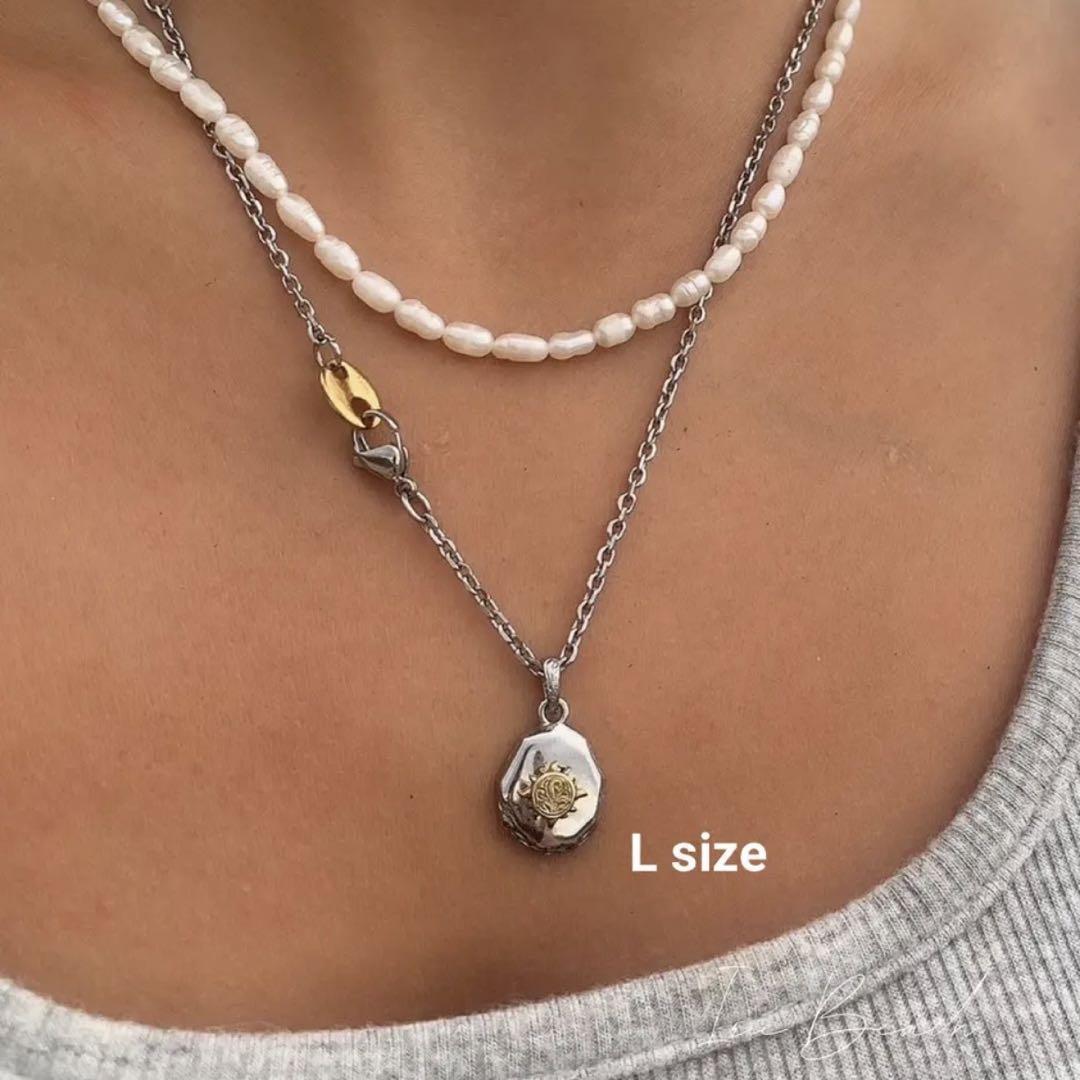 IRIE beach Sunstone necklace Lサイズ 新品】sunstone necklace＊IRIE BEACH アイリービーチ アクセサリー