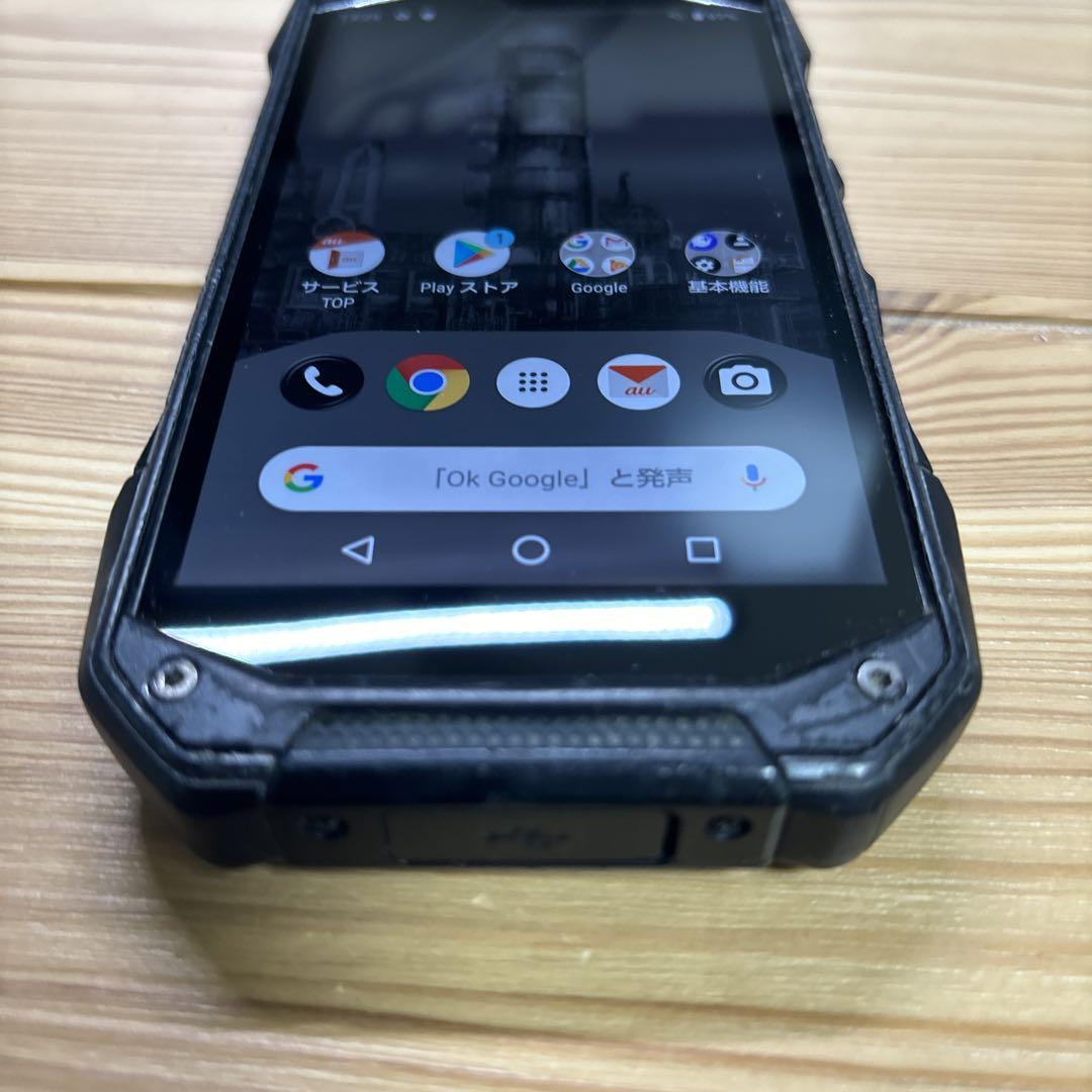 京セラ TORQUE G04 KYV46 SIMロック解除済 SIMロック解除済】au TORQUE G04 KYV46 BLACK|中古