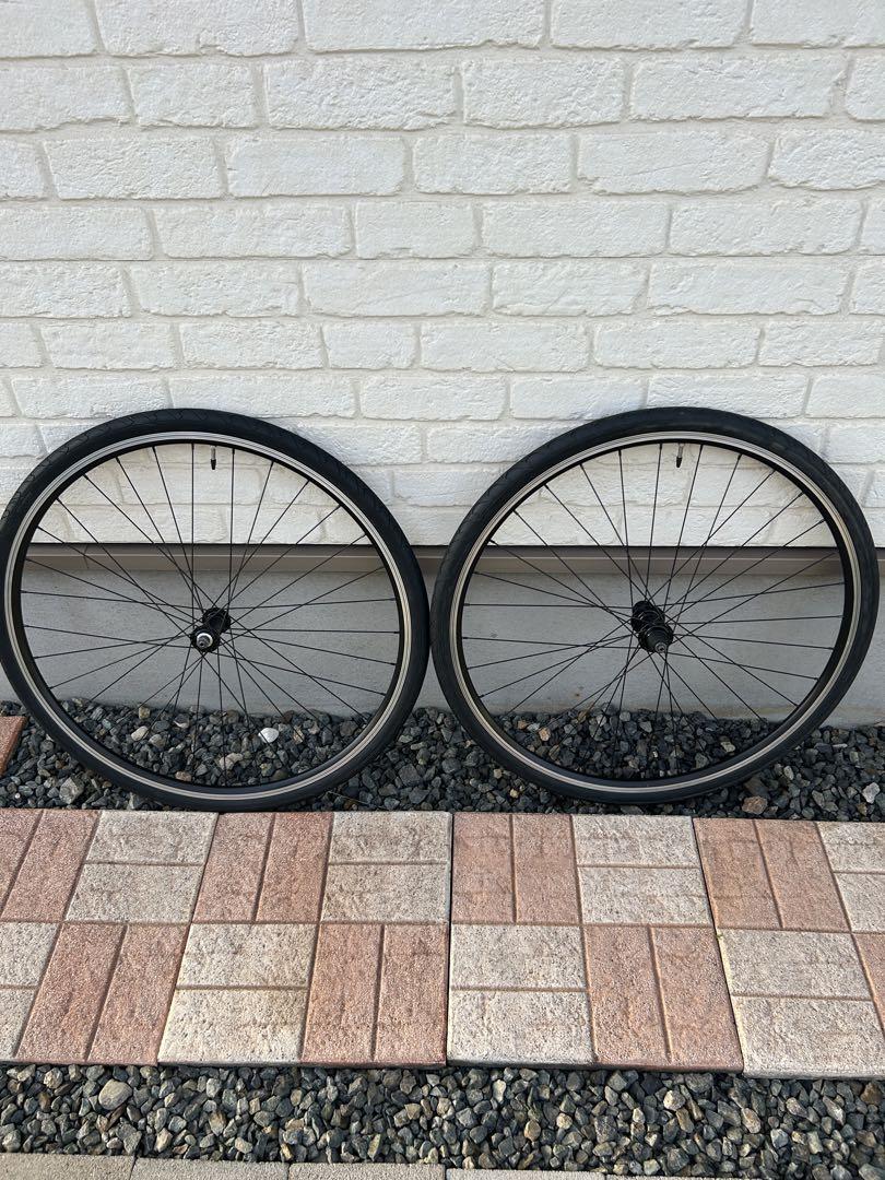 700C クロスバイク用ホイールセット