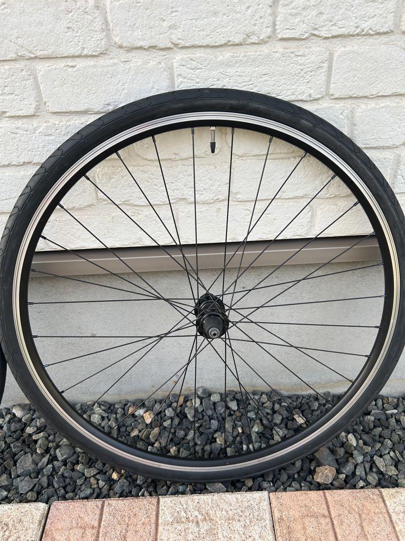 700C クロスバイク用ホイールセット