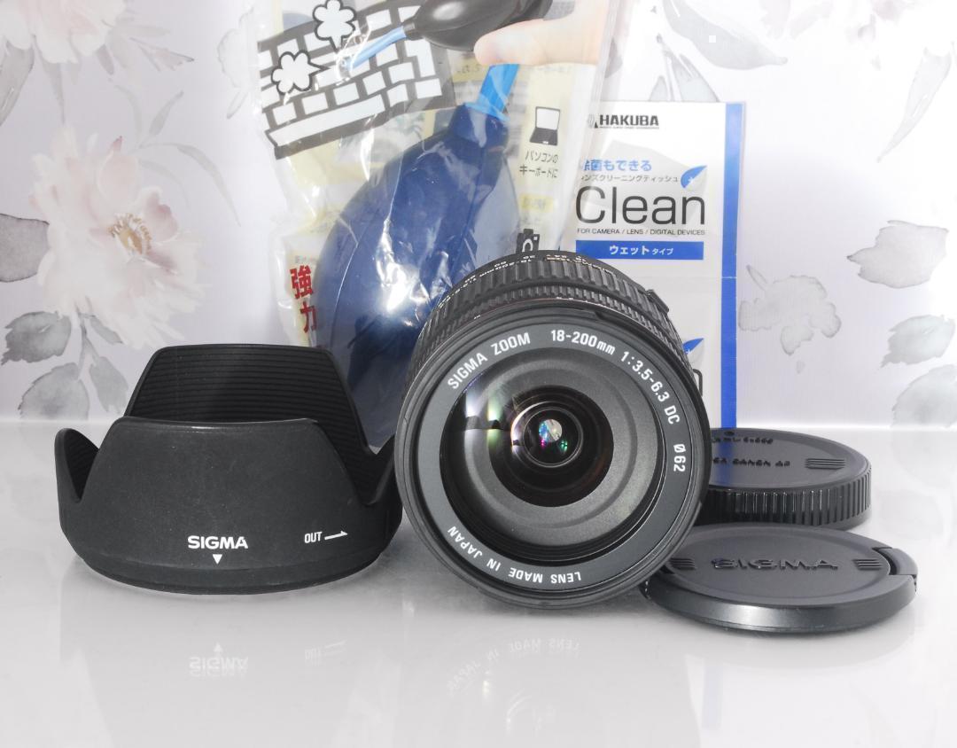 幅広いシーンで大活躍☆シグマ 18-200mm DC Canon用♡ 幅広いシーンで大活躍☆シグマ 18-200mm DC Canon用♡