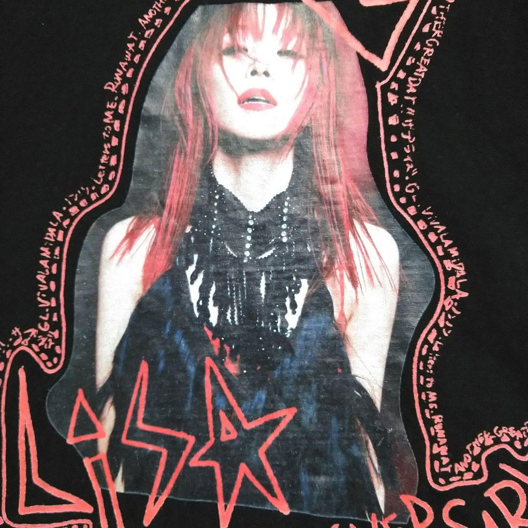 ほぼ新品 LiSA 10周年 フォトT ライブ LADYBUG Tシャツ XL