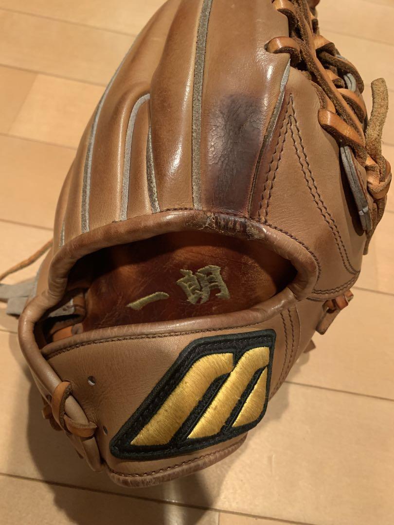 ミズノプロ　オーダー　外野手　イチロー　グラブ