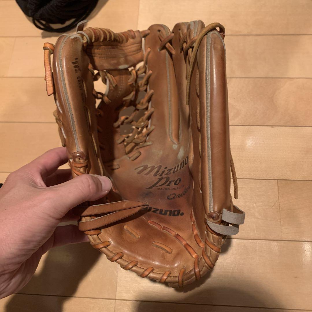 ミズノプロ　オーダー　外野手　イチロー　グラブ