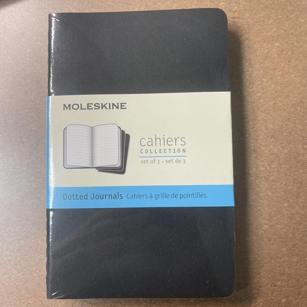 モレスキン カイエ Collection ドットジャーナル 3冊