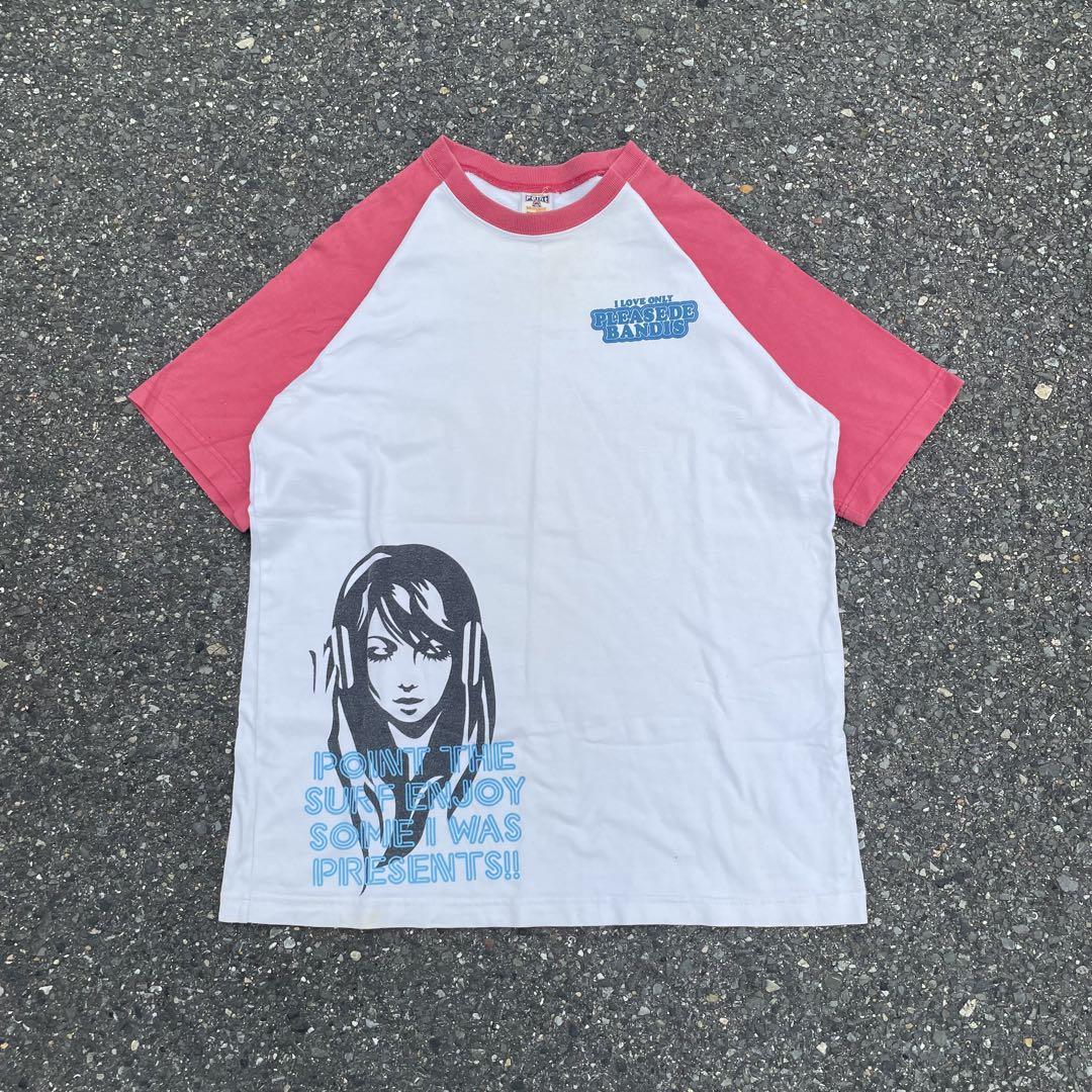90s unknown ラグランTシャツ Y2K 裏原 アーカイブ 古着