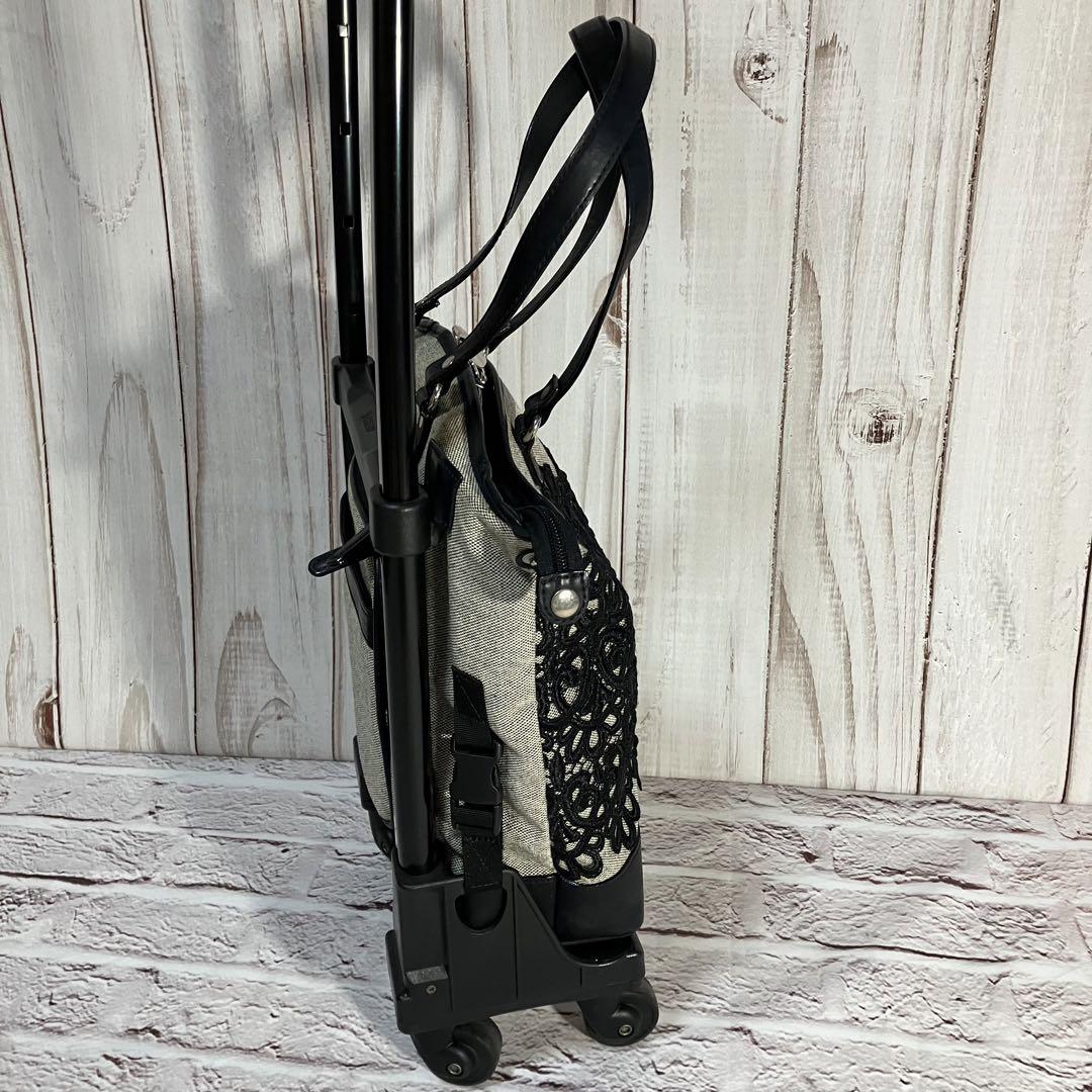 SWANY スワニー 近沢レース キャリーバッグ コンパクトサイズ 美品