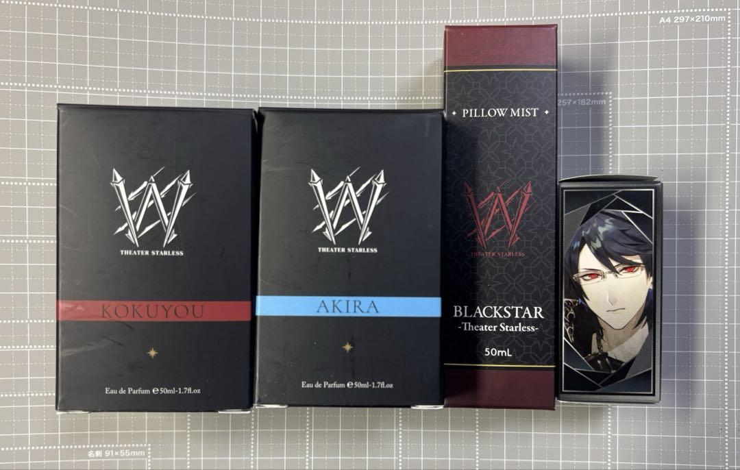 ブラックスター ブラスタ 香水 ピローミスト ネイル 4点 黒曜 晶
