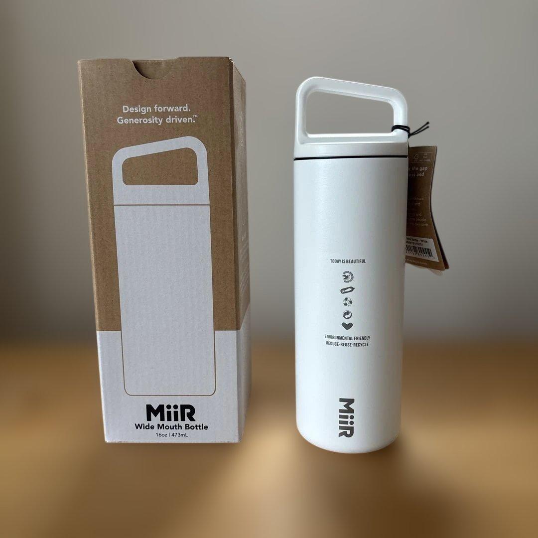 Miir ワイドマウスボトル ホワイトRon Herman コラボ