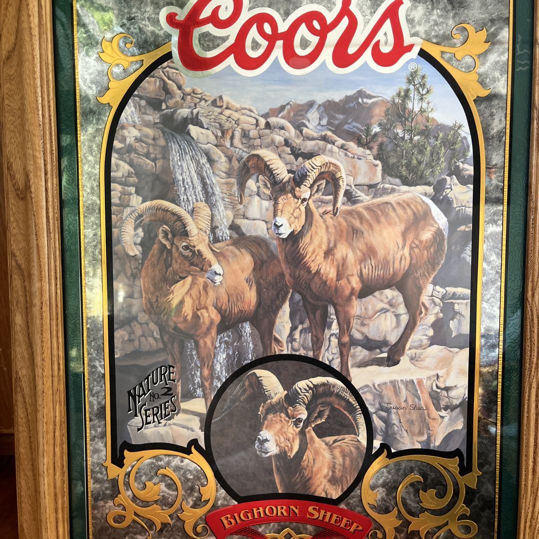 coors クアーズ パブミラー 卸し売り購入 美術品・アンティーク