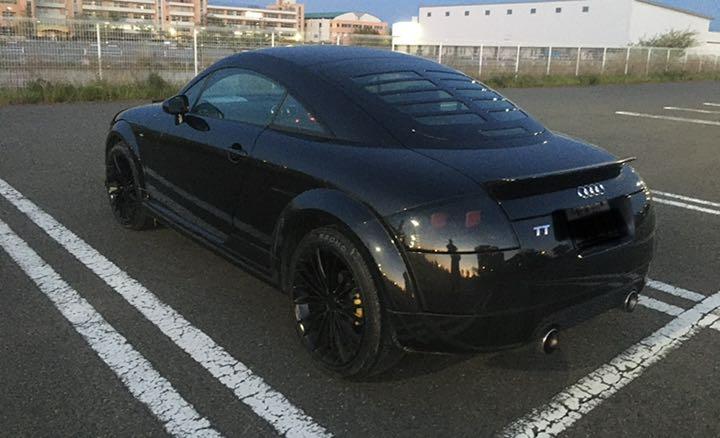 mattig社製 audiTT 8n専用リアウィンドウルーバー