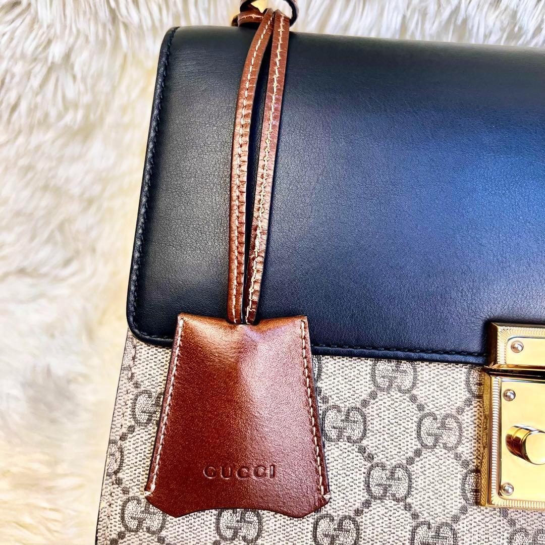 極美品・希少サイズ・付属品あり✨GUCCI チェーンショルダーバック パドロック