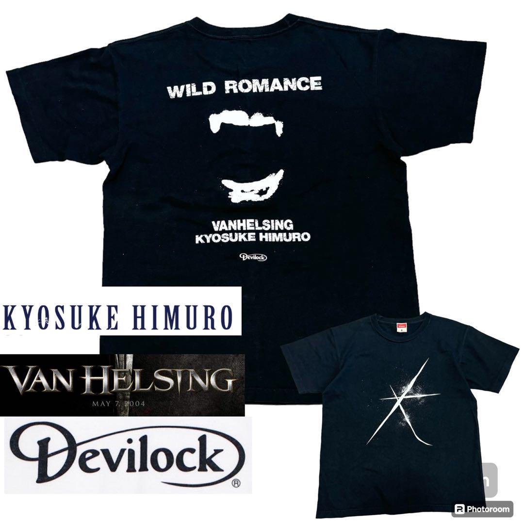 04s■vanhelsing devilock 氷室京介■ムービー Tシャツ M
