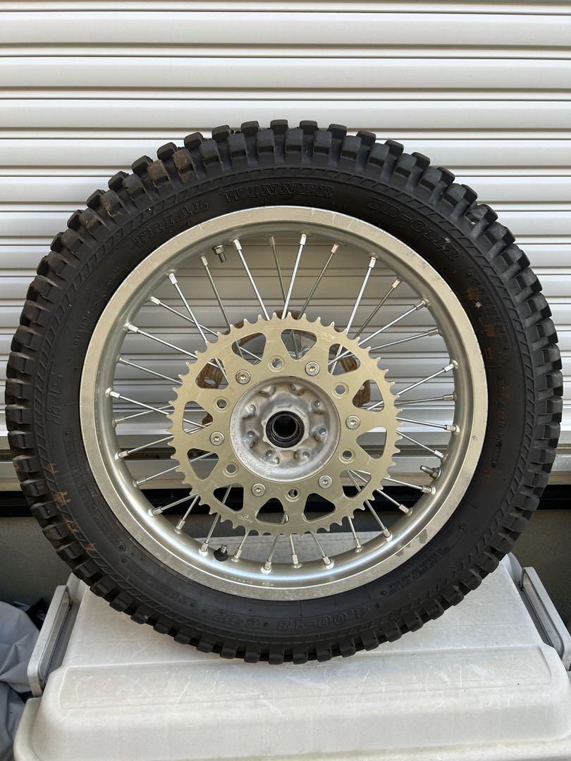 ZRX400 太足化 ZRX1100純正ホイール流用（バイクを語るこの