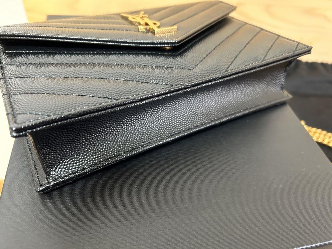 【新品未使用】SAINT LAURENT サンローラン チェーンウォレット