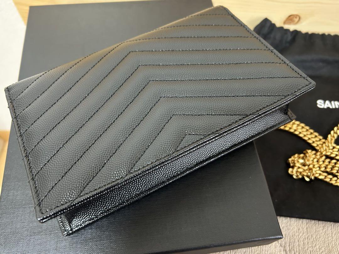 【新品未使用】SAINT LAURENT サンローラン チェーンウォレット