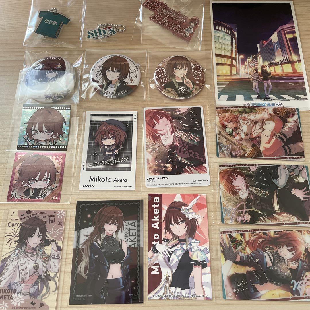 緋田美琴　アイドルマスターシャイニーカラーズ　アクキー　カード　まとめ 緋田美琴 アイドルマスターシャイニーカラーズ アクキー 缶