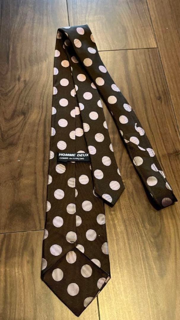 コムデギャルソンオムドゥ ネクタイ 水玉 コムデギャルソンオムドゥ