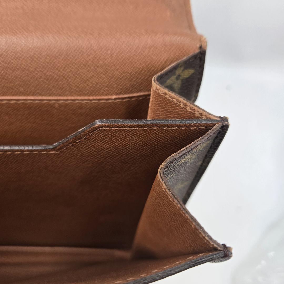 ベタ無し LOUIS VUITTON モノグラム セルヴィエット コンセイエ
