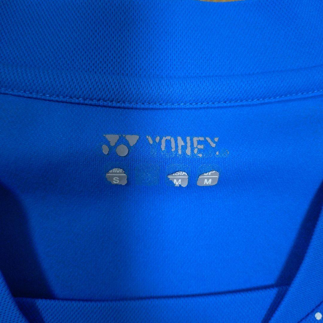 YONEX バドミントンシャツ 青 男女兼用Мサイズ - メルカリ