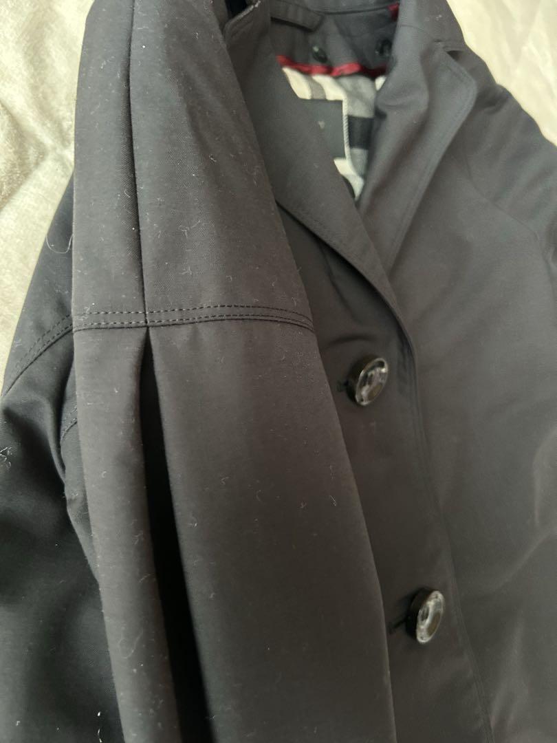 BURBERRY BLACK LABEL ステンカラーコート 38メンズＳくらい