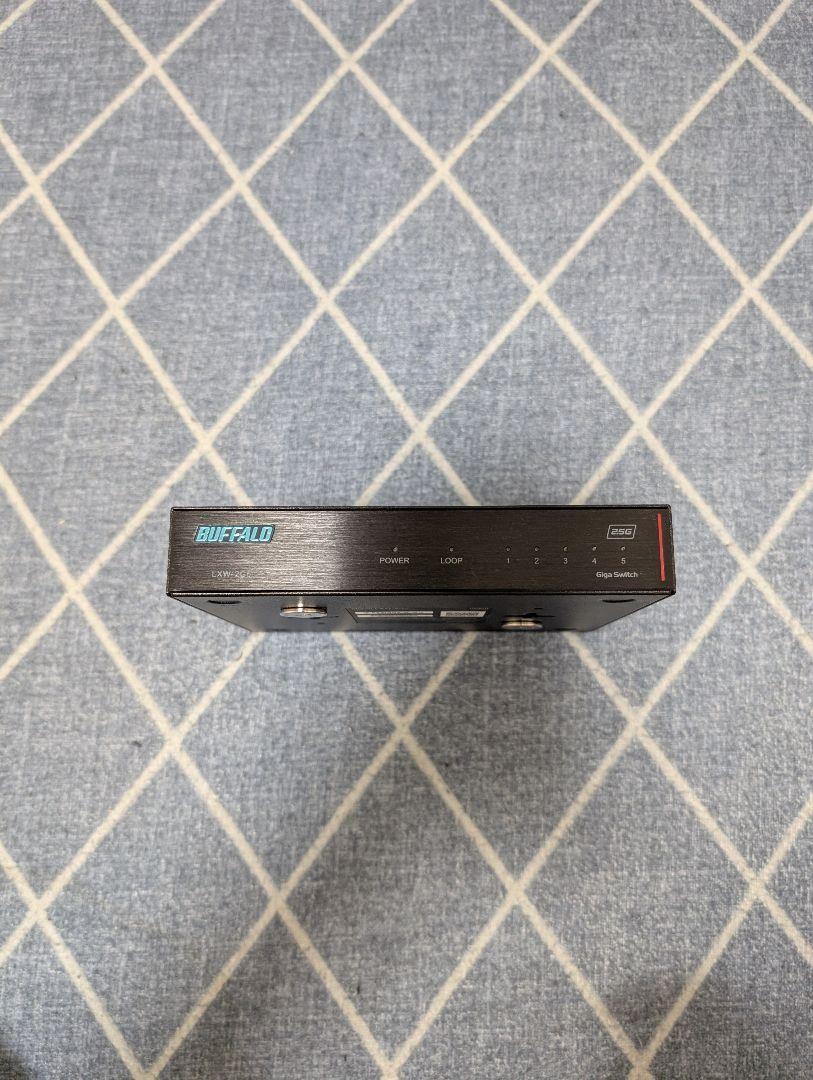 バッファローLANハブ　LXM-2G5