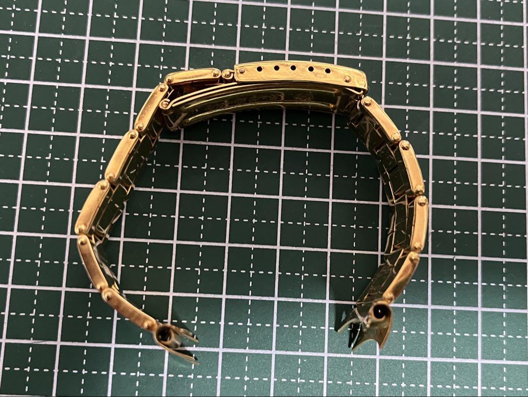 【希少】18mm リベットブレス 金色　デッドストック 希少】18mm リベットブレス 金色 デッドストック